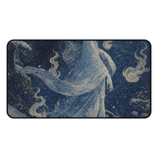 Yuki Onnsnow Womin Blizzard - Japanese Mythology Gaming Desk Mat