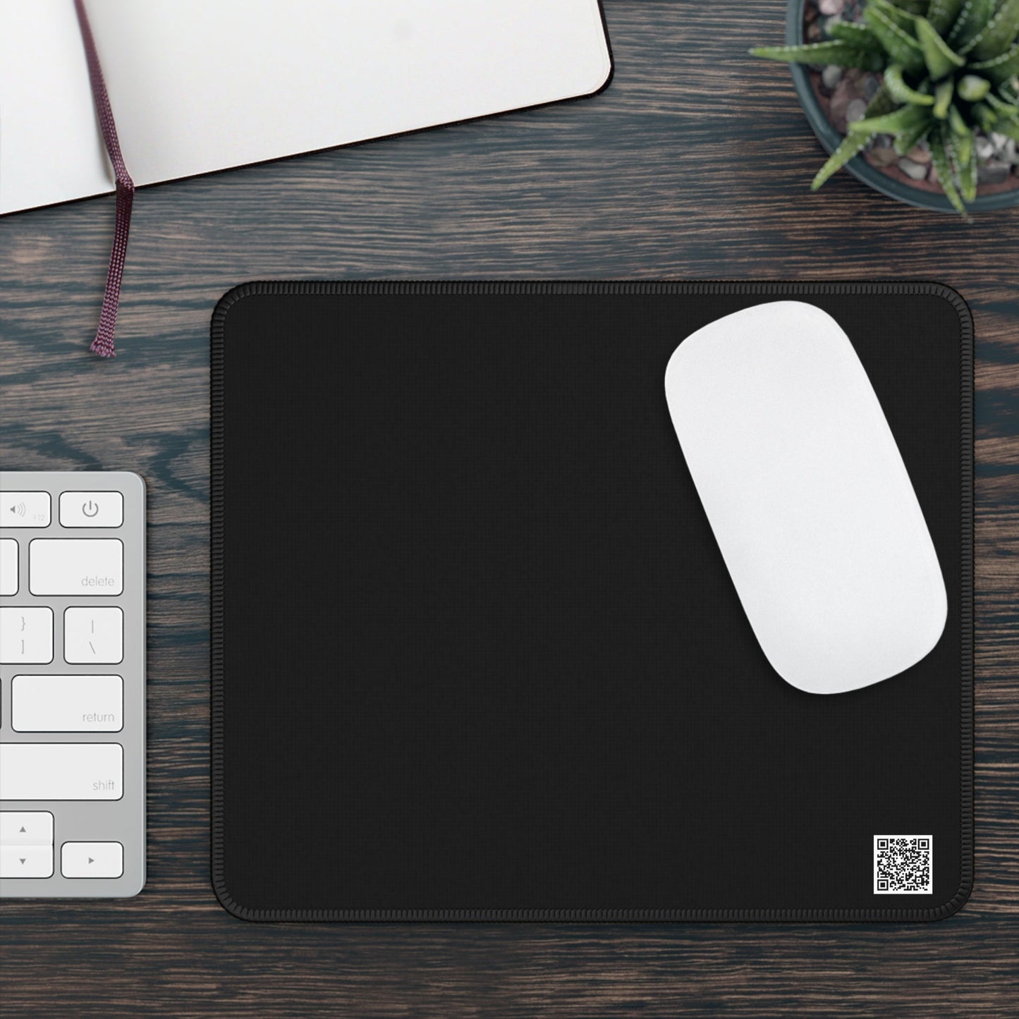 Mousepad | Gaming Mousepad - Black, The Minimalist Collection - Moikas