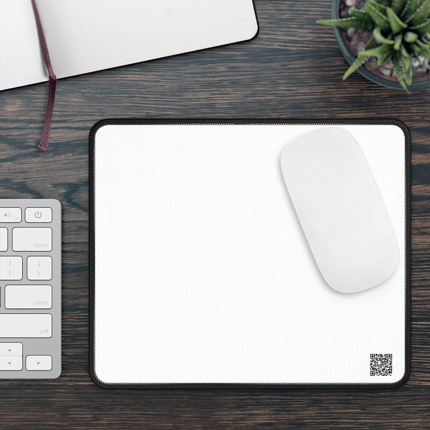 Mousepad | Gaming Mousepad - White, The Minimalist Collection - Moikas