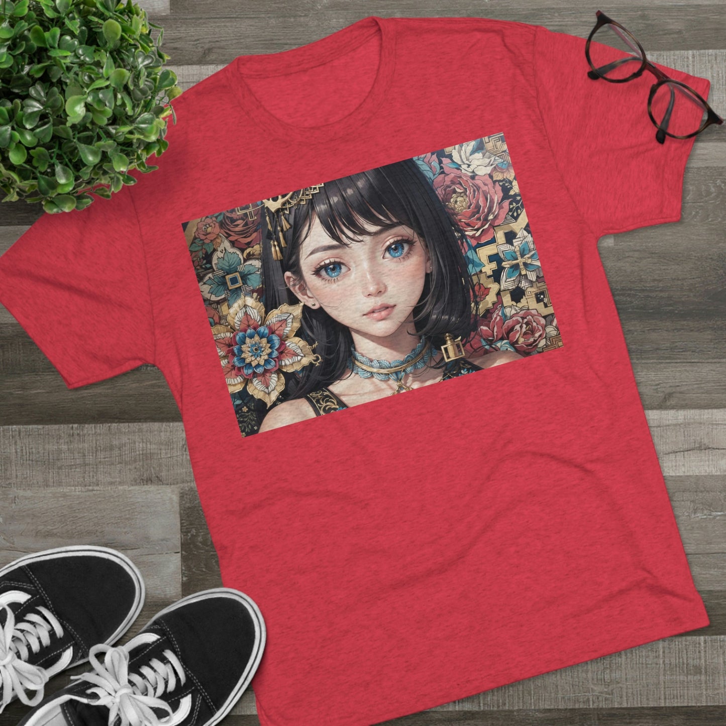 T-Shirt | Luminous | Premium Anime Shirt | Premium Unisex Tri-Blend Crew Tee | Moika's Lookout | Premium - Moikas