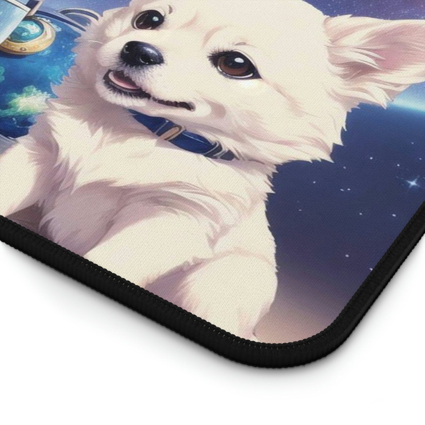 Desk Mat | Space Dog Gaming Mousepad - Moikas