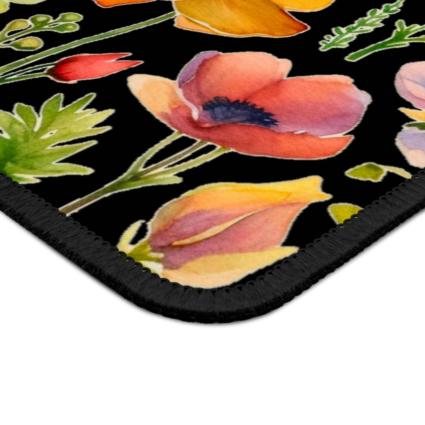 Mousepad | Water Color Flower Gaming Mousepad - Moikas