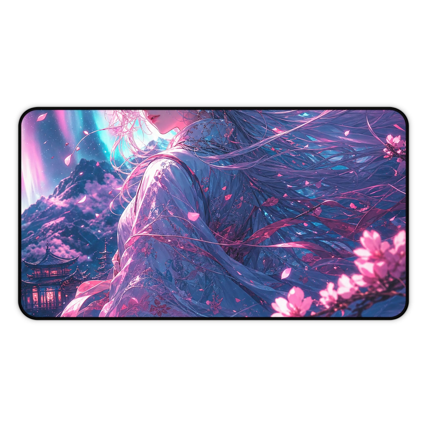 Spirit Of The Northern Lights - Anime Manga Gaming Desk Mat
