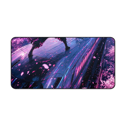 Battle Atop Moving Bullet Train - Anime Manga Gaming Desk Mat