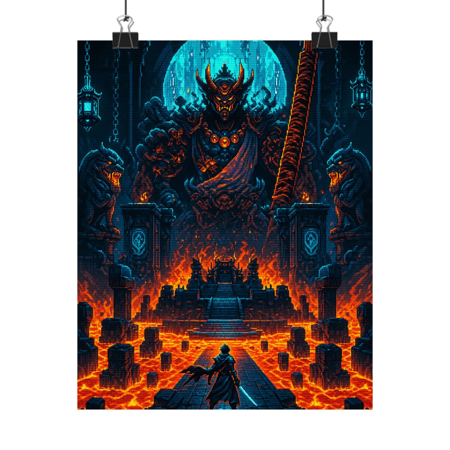 Boss Arenwith Lava - Gaming Culture Art Print (Matte Poster)