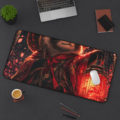Tanuki In Forest - Anime Manga Gaming Desk Mat