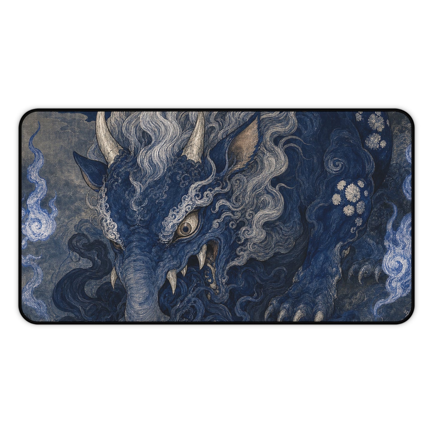 Baku Eating Nightmares - Japanese Mythology Gaming Desk Mat