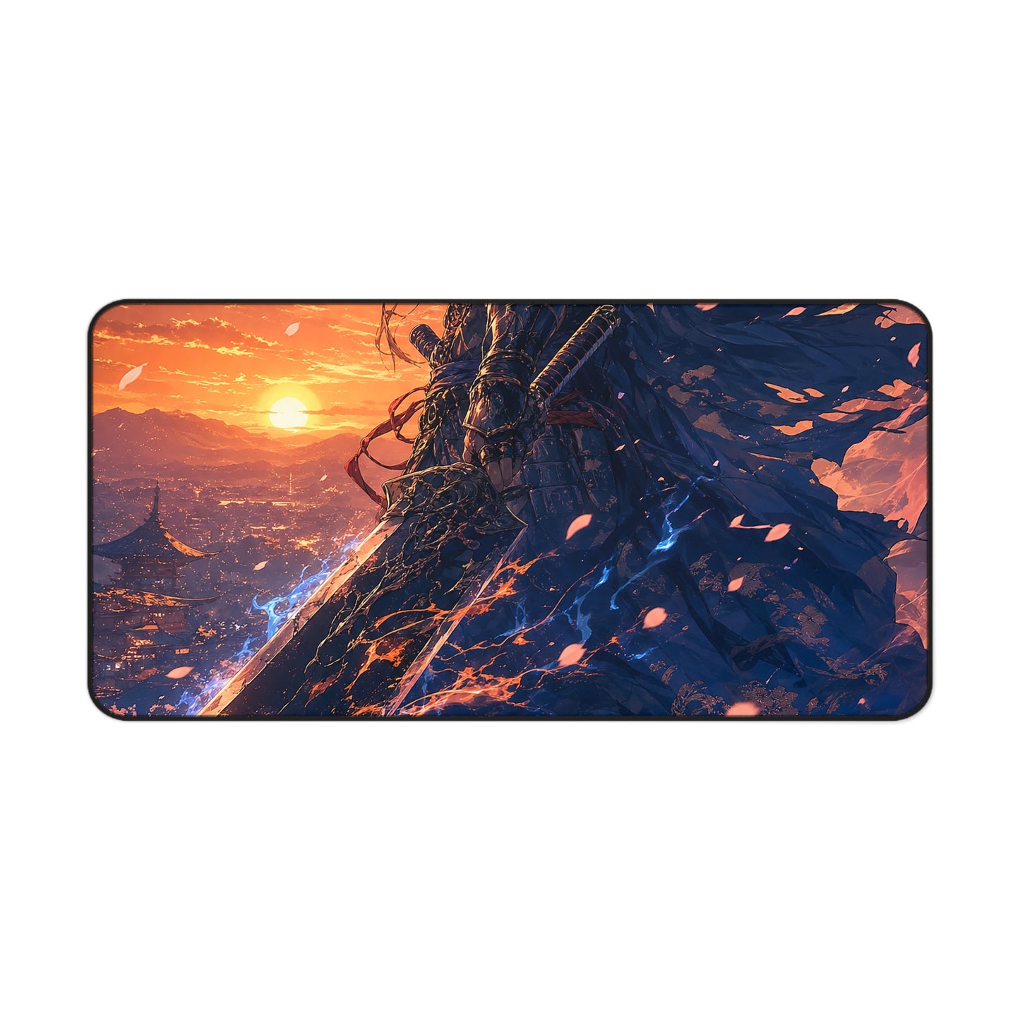 Warrior With Massive Sword - Anime Manga Gaming Desk Mat