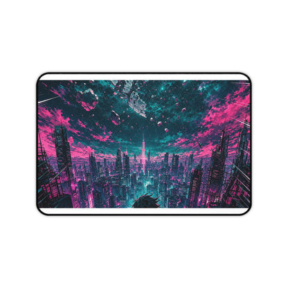 City Under Shattered Moon - Anime Manga Gaming Desk Mat