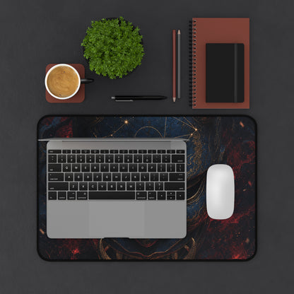 Oni Mask With Constellation Map - Sudoni Brand Gaming Desk Mat
