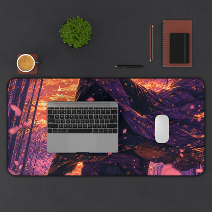 Swordsmin Bamboo Grove - Anime Manga Gaming Desk Mat