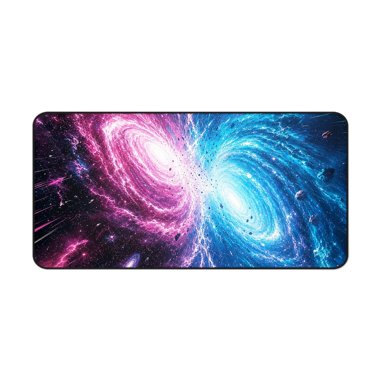 Cosmic Battle Between Galaxies - Anime Manga Gaming Desk Mat