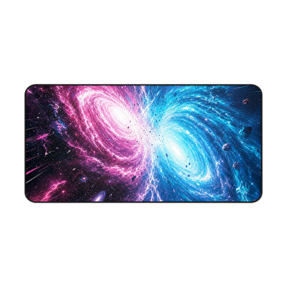 Cosmic Battle Between Galaxies - Anime Manga Gaming Desk Mat