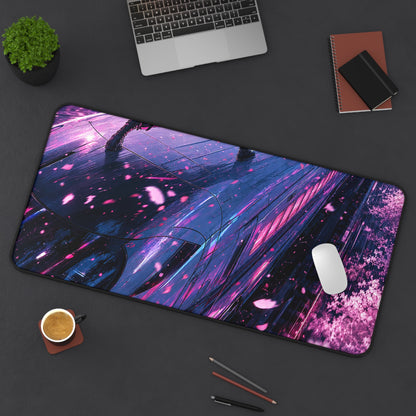 Battle Atop Moving Bullet Train - Anime Manga Gaming Desk Mat