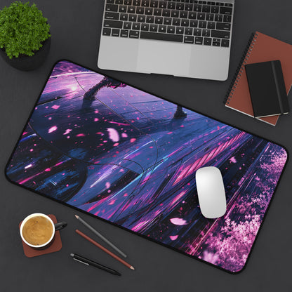 Battle Atop Moving Bullet Train - Anime Manga Gaming Desk Mat