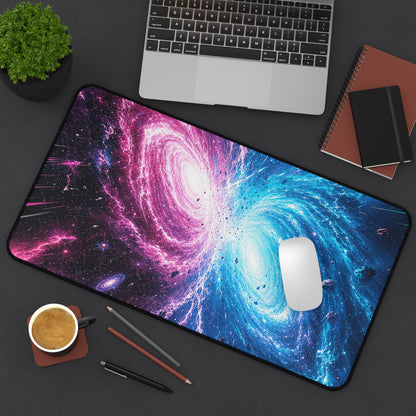 Cosmic Battle Between Galaxies - Anime Manga Gaming Desk Mat