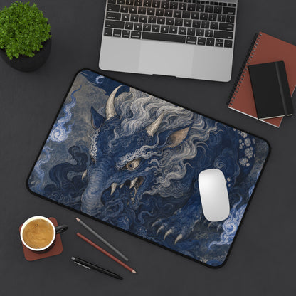 Baku Eating Nightmares - Japanese Mythology Gaming Desk Mat
