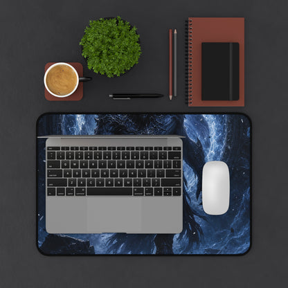 Demon Emerging From Portal - Dark Fantasy Gaming Desk Mat