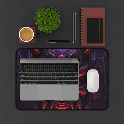 Oni Mask In Cathedral - Sudoni Brand Gaming Desk Mat