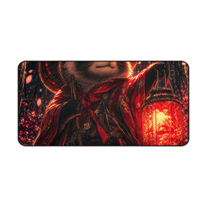 Tanuki In Forest - Anime Manga Gaming Desk Mat