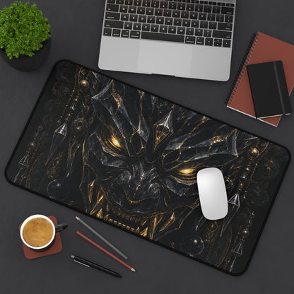 Oni Mask Made Of Dark Crystal - Sudoni Brand Gaming Desk Mat