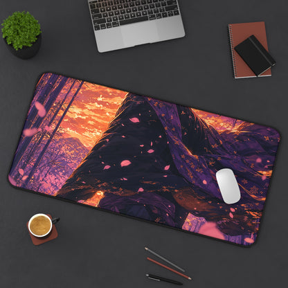Swordsmin Bamboo Grove - Anime Manga Gaming Desk Mat