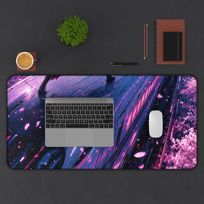 Battle Atop Moving Bullet Train - Anime Manga Gaming Desk Mat