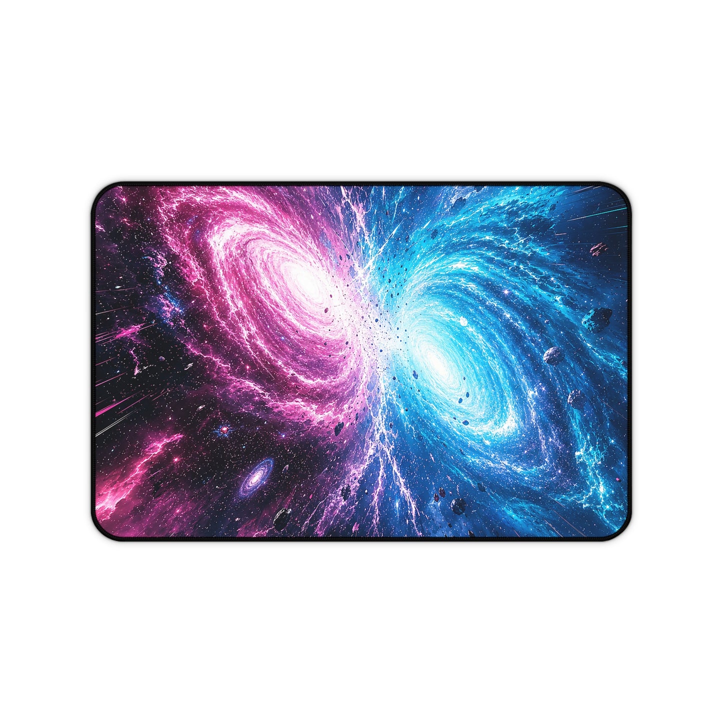 Cosmic Battle Between Galaxies - Anime Manga Gaming Desk Mat