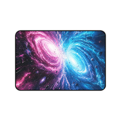 Cosmic Battle Between Galaxies - Anime Manga Gaming Desk Mat