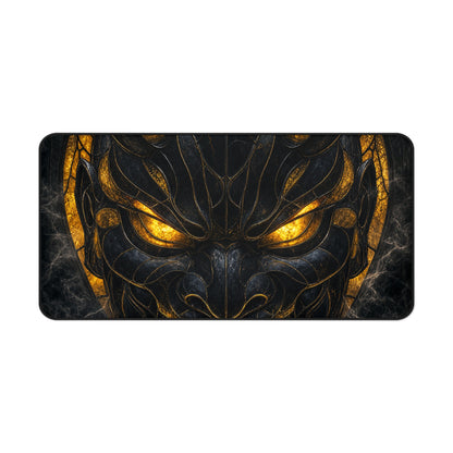 Oni Mask Made Of Stained Glass - Sudoni Brand Gaming Desk Mat