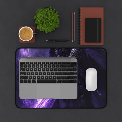 Death Knight With Glowing Sword - Dark Fantasy Gaming Desk Mat