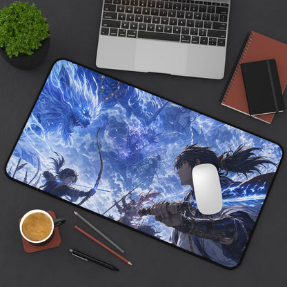 Battle Between Spirits And Humans - Anime Manga Gaming Desk Mat