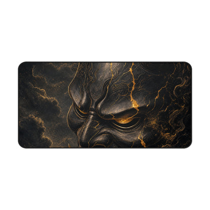 Oni Mask With Full Moon - Sudoni Brand Gaming Desk Mat