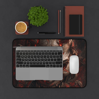 Oni Mask With Butterflies - Sudoni Brand Gaming Desk Mat