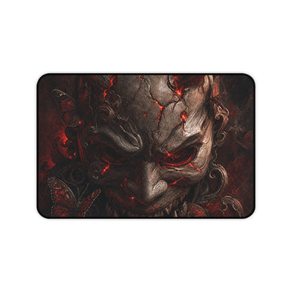 Oni Mask With Butterflies - Sudoni Brand Gaming Desk Mat