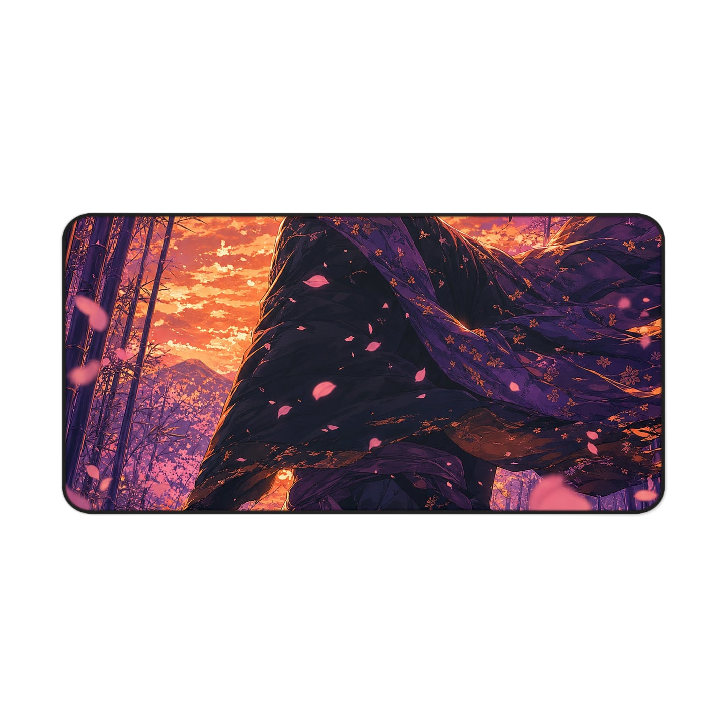 Swordsmin Bamboo Grove - Anime Manga Gaming Desk Mat