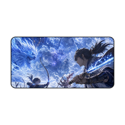 Battle Between Spirits And Humans - Anime Manga Gaming Desk Mat