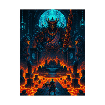 Boss Arenwith Lava - Gaming Culture Art Print (Matte Poster)