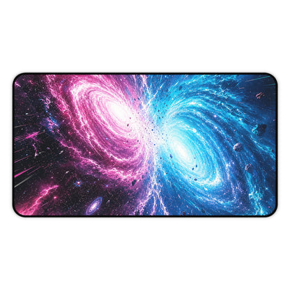 Cosmic Battle Between Galaxies - Anime Manga Gaming Desk Mat