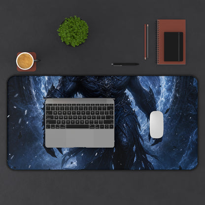 Demon Emerging From Portal - Dark Fantasy Gaming Desk Mat
