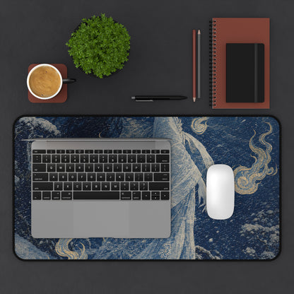Yuki Onnsnow Womin Blizzard - Japanese Mythology Gaming Desk Mat