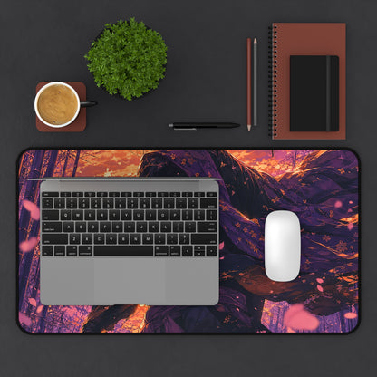 Swordsmin Bamboo Grove - Anime Manga Gaming Desk Mat