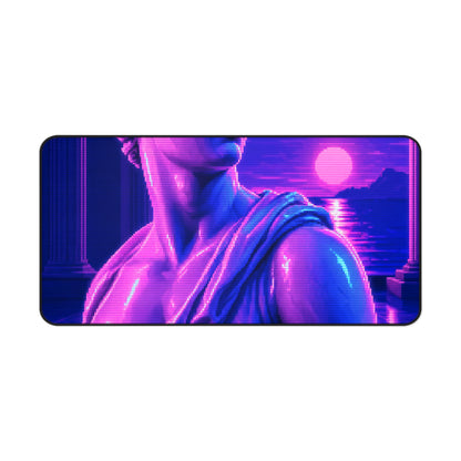 Vaporwave Greek Statue - Gaming Culture Gaming Desk Mat