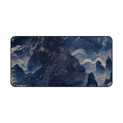 Tsukuyomi Moon God - Japanese Mythology Gaming Desk Mat