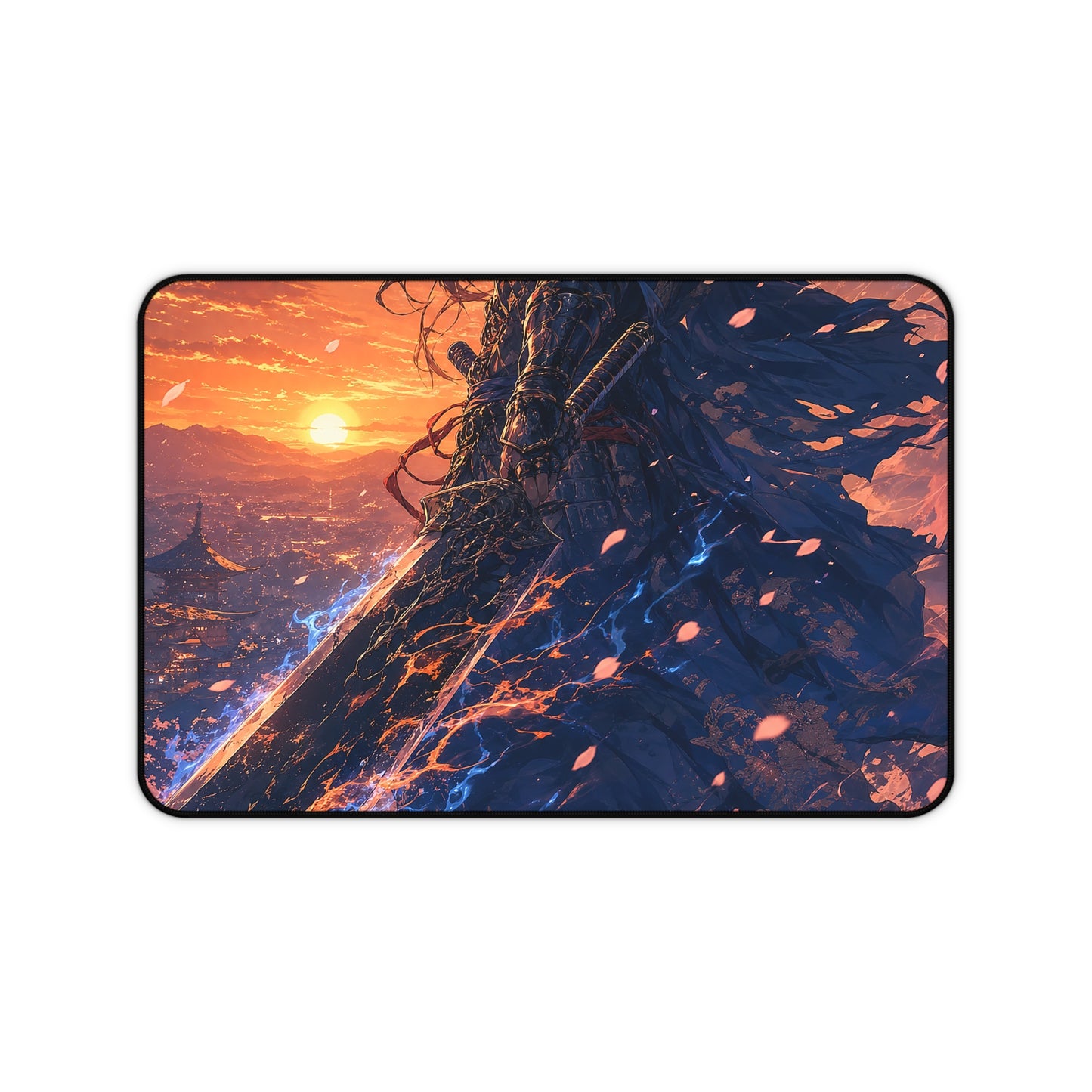Warrior With Massive Sword - Anime Manga Gaming Desk Mat