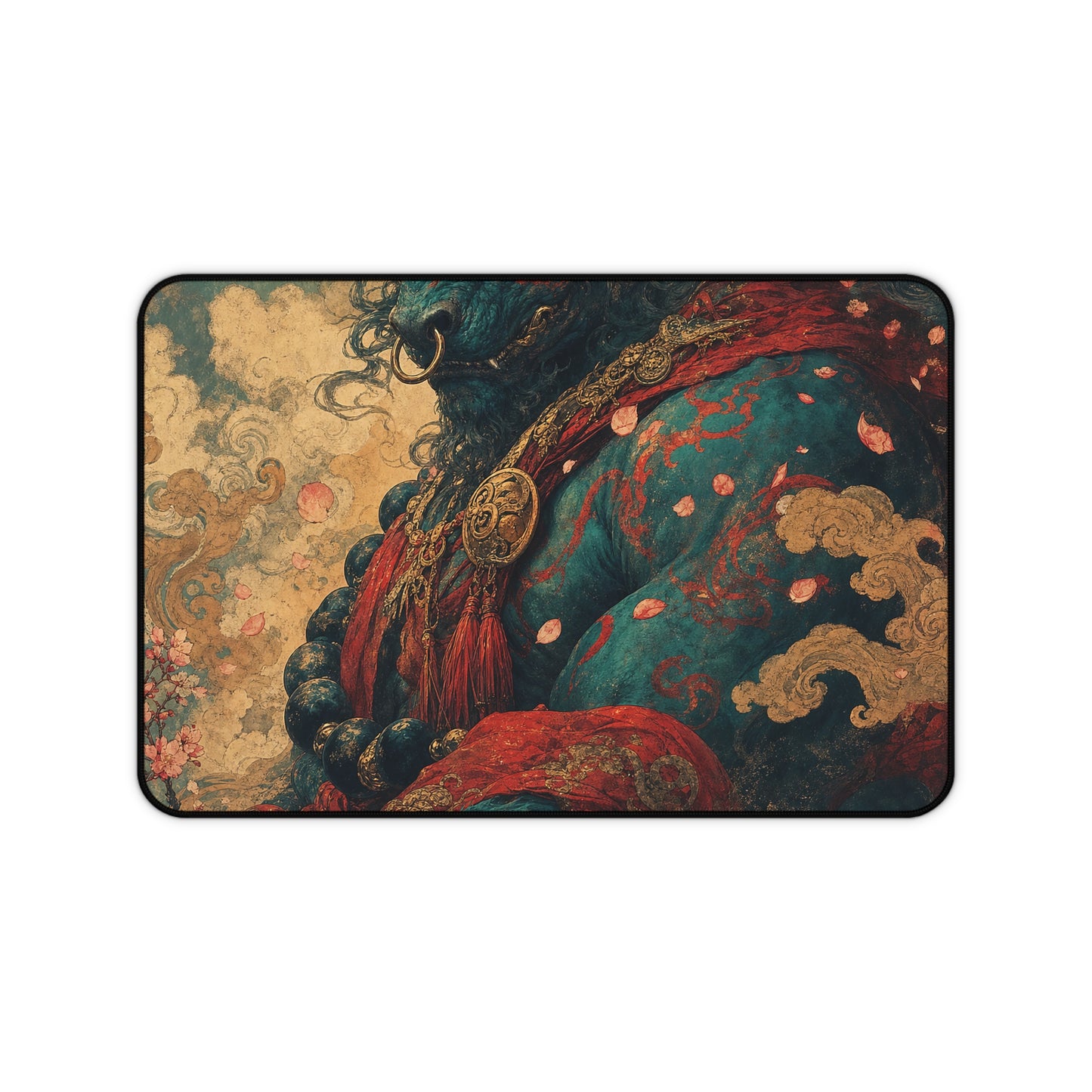 Ushi Oni Ox Demon - Japanese Mythology Gaming Desk Mat