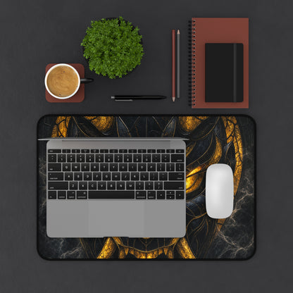 Oni Mask Made Of Stained Glass - Sudoni Brand Gaming Desk Mat