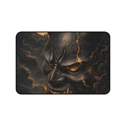 Oni Mask With Full Moon - Sudoni Brand Gaming Desk Mat