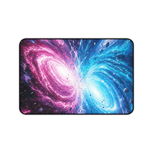 Cosmic Battle Between Galaxies - Anime Manga Gaming Desk Mat