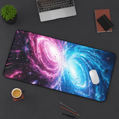 Cosmic Battle Between Galaxies - Anime Manga Gaming Desk Mat